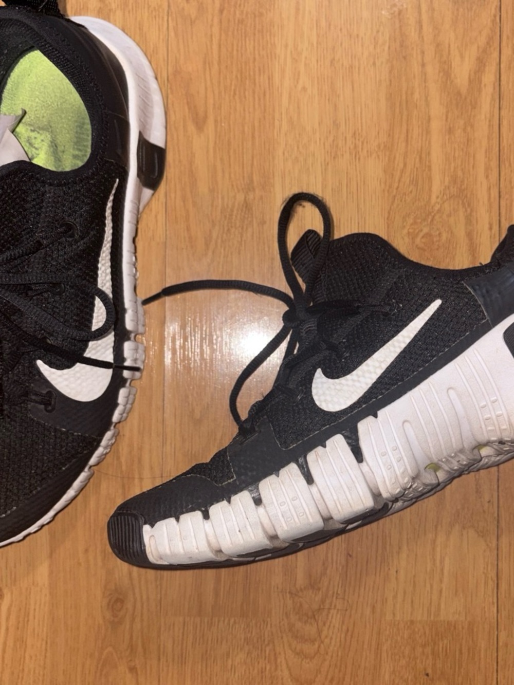 Nike Black & White Women's Training Sneakers